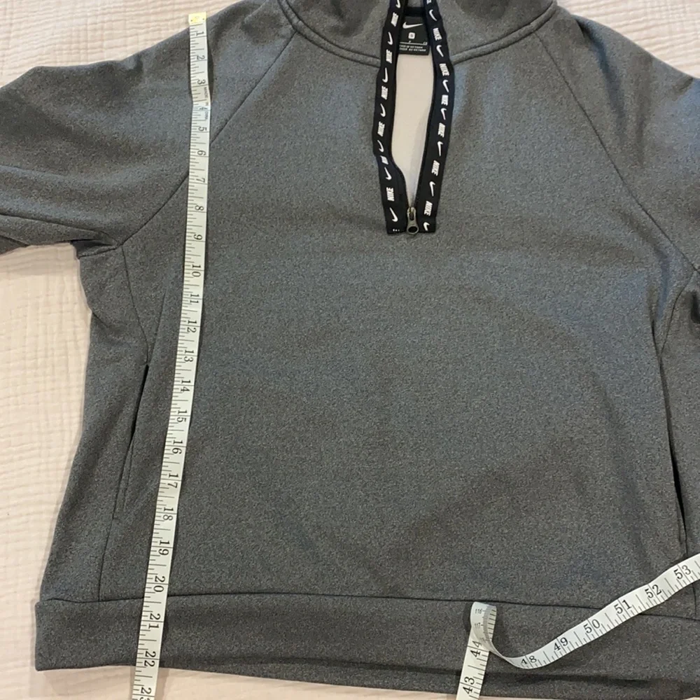 Nike Oversized 1/4 Zip Logo Pullover EUC